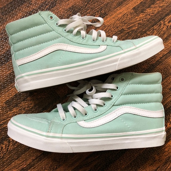 Vans Shoes - VANS Sk8 Mint Green Shoes